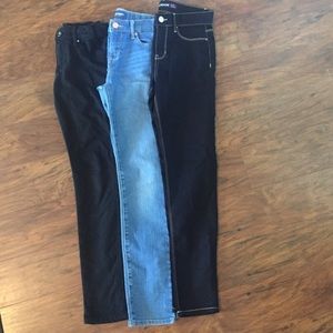 3 pairs of girls jeans (size 12)